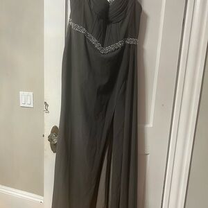 Fashion Nova Charcoal Gray Coat